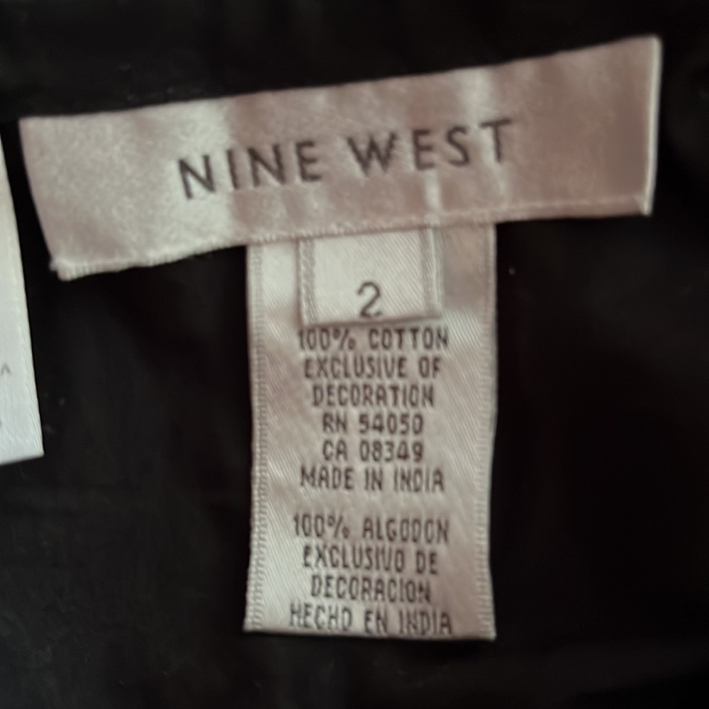 Gorgeous Nine West black long skirt - Picture 4 of 8